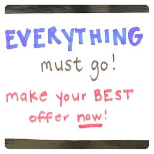 Time is running out. Make your best offer NOW!